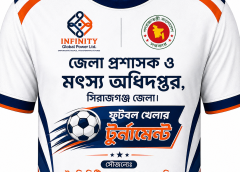 সিরাজগঞ্জে ফুটবল টুর্নামেন্টের আয়োজন